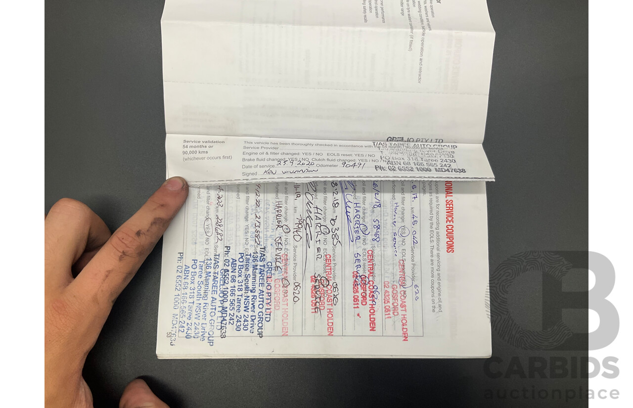 8/2015 Holden Trax LS TJ MY16 4d Wagon Summit White 1.8L