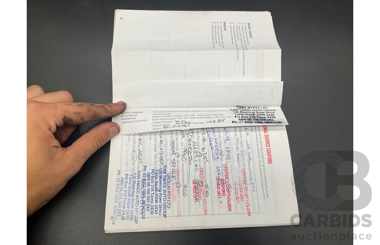 8/2015 Holden Trax LS TJ MY16 4d Wagon Summit White 1.8L