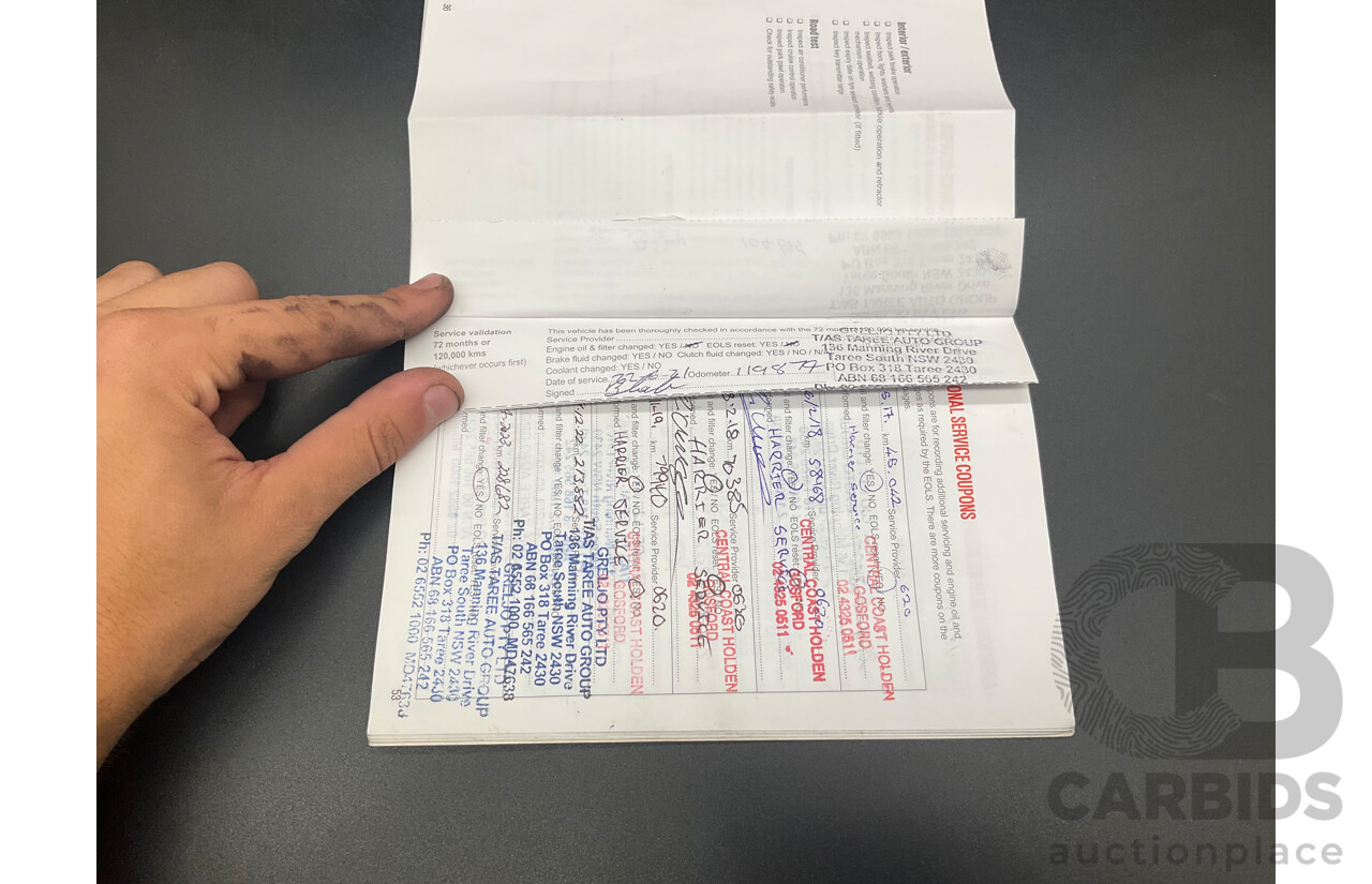 8/2015 Holden Trax LS TJ MY16 4d Wagon Summit White 1.8L