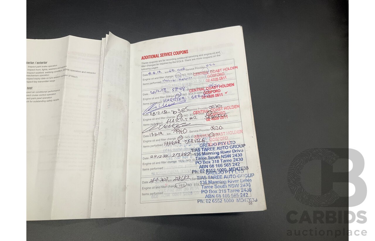 8/2015 Holden Trax LS TJ MY16 4d Wagon Summit White 1.8L