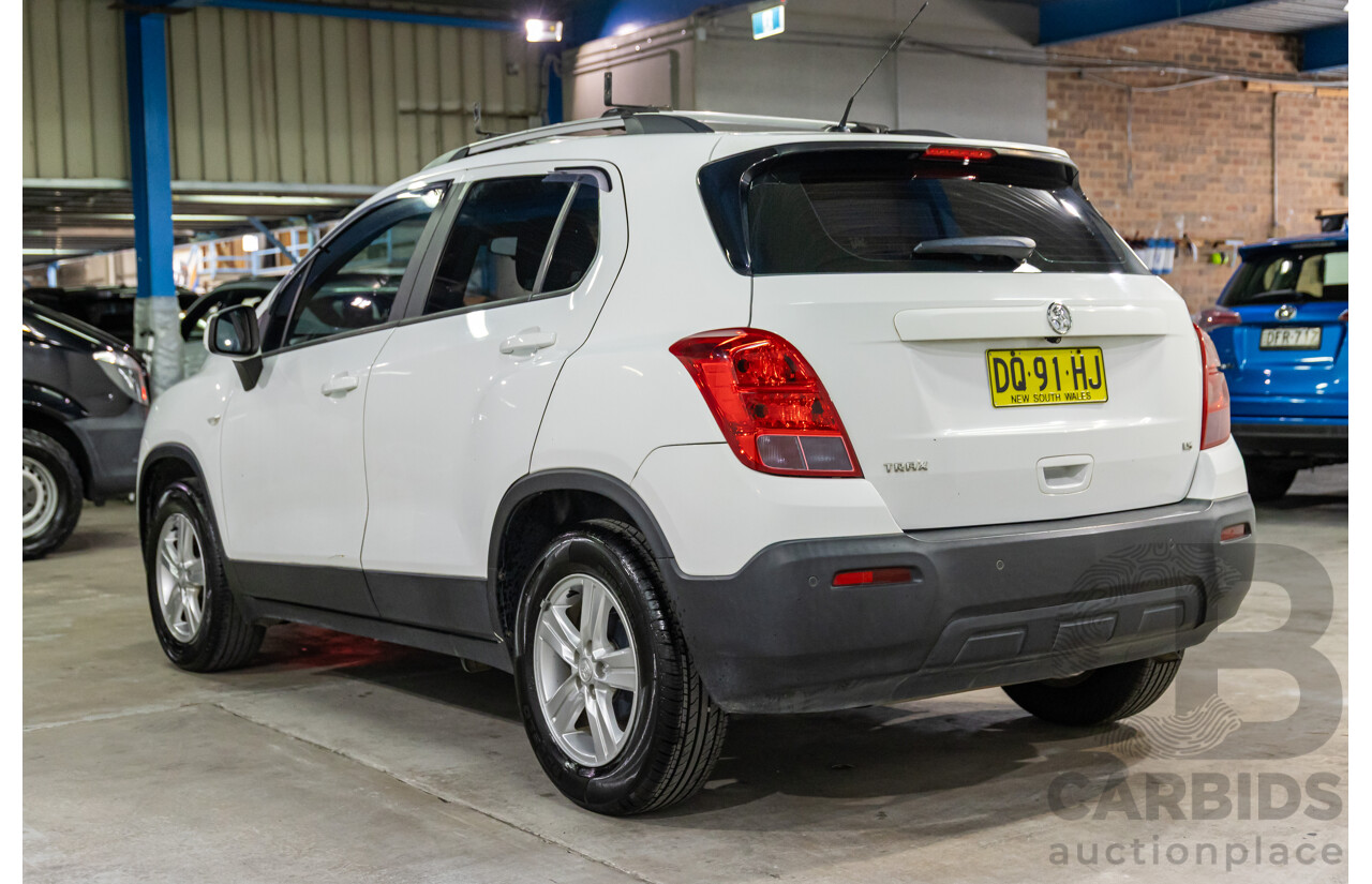 8/2015 Holden Trax LS TJ MY16 4d Wagon Summit White 1.8L