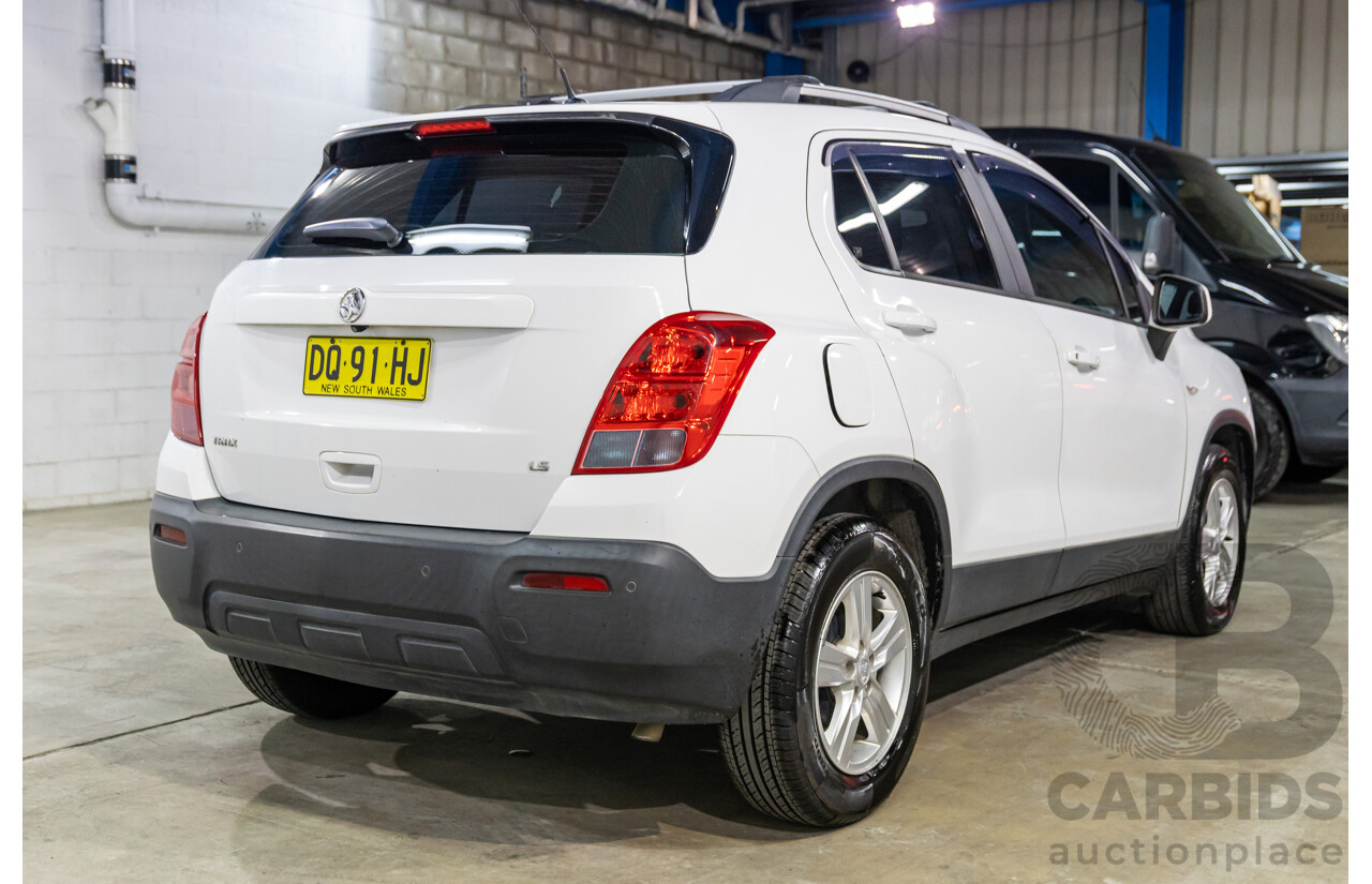 8/2015 Holden Trax LS TJ MY16 4d Wagon Summit White 1.8L