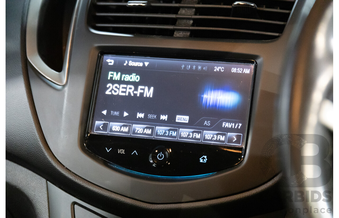 8/2015 Holden Trax LS TJ MY16 4d Wagon Summit White 1.8L