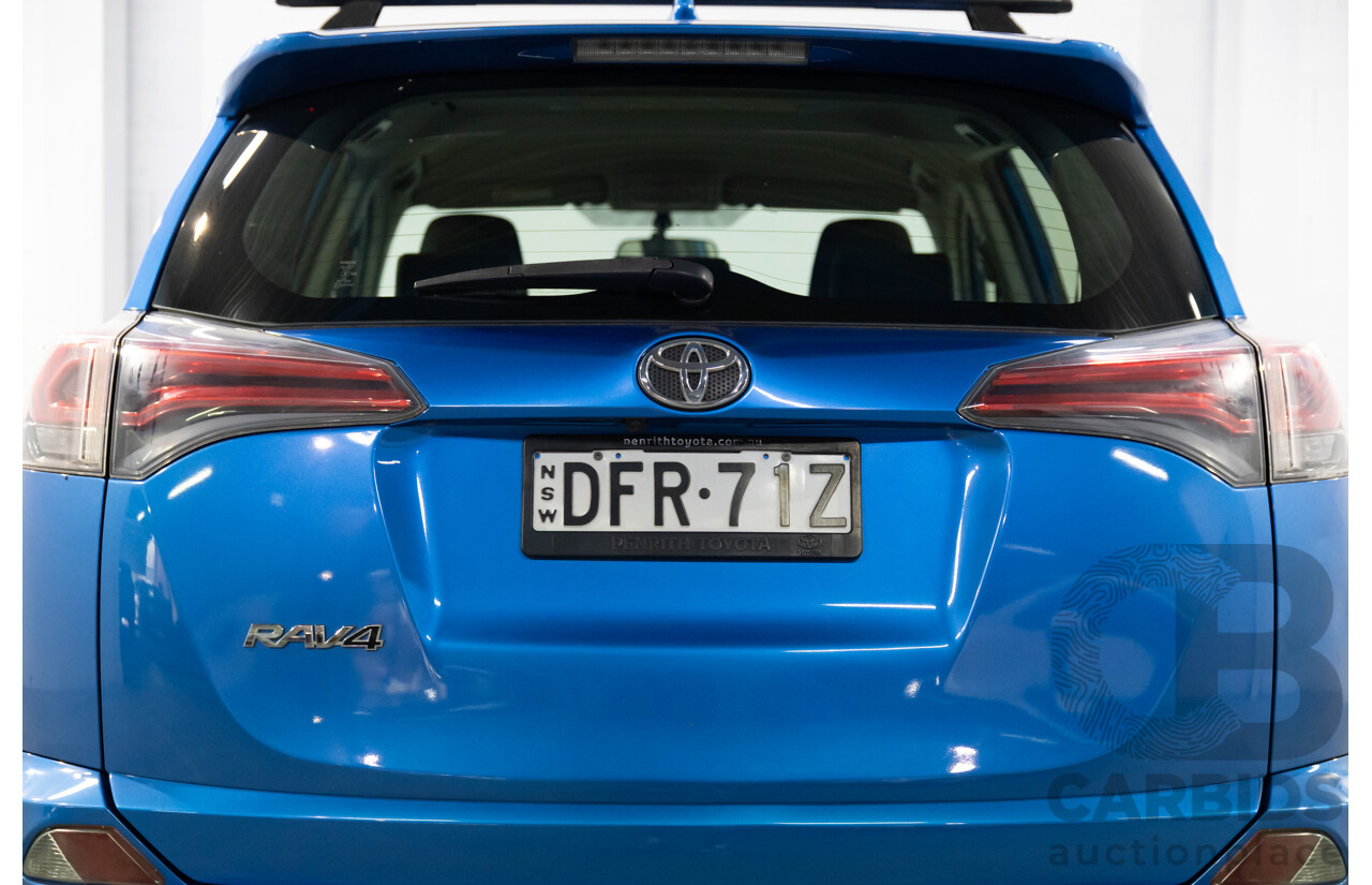 04/2016 Toyota RAV4 GX (FWD) ZSA42R MY16 4d Wagon Electric Storm Blue Metallic 2.0L