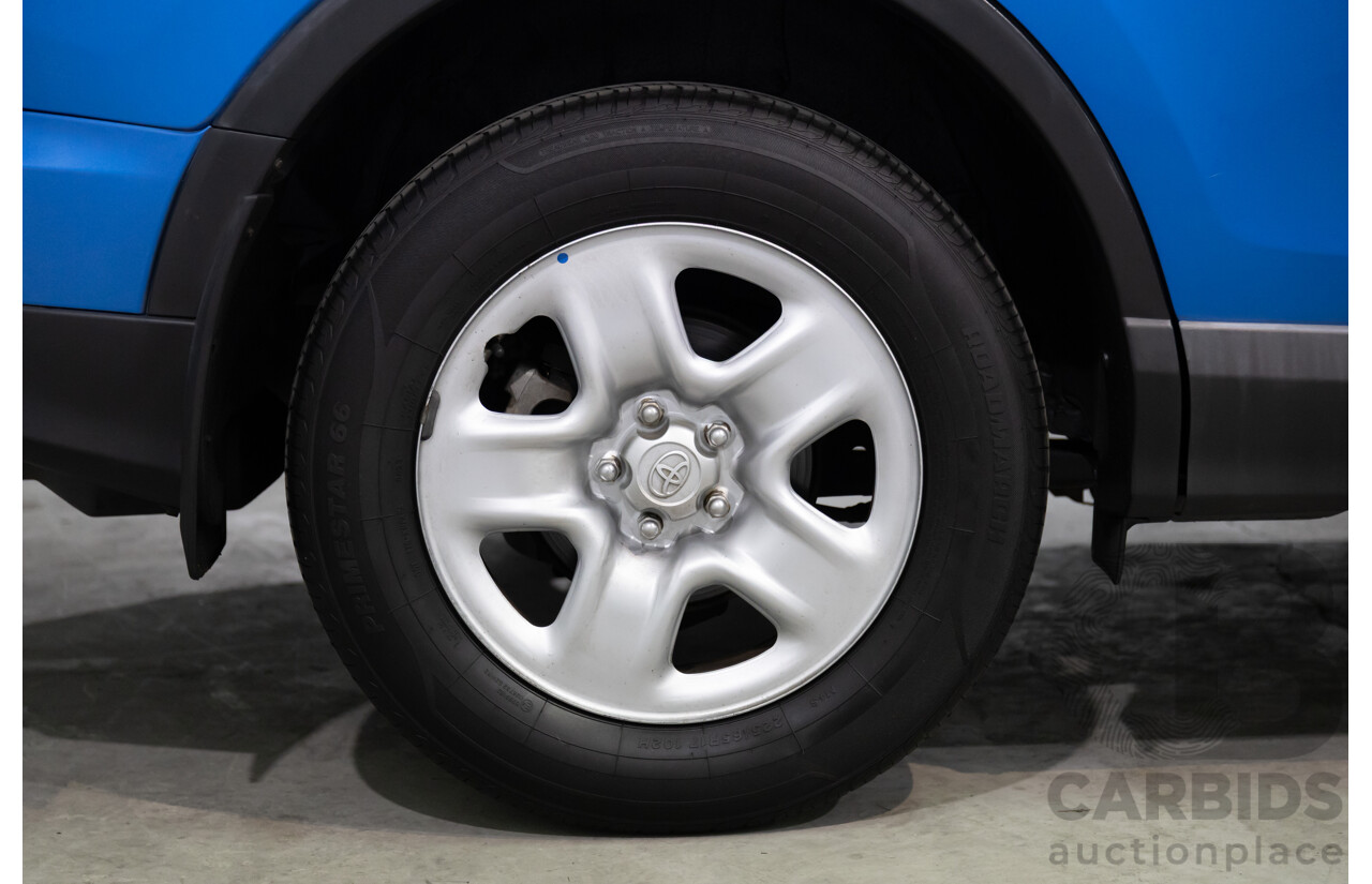 04/2016 Toyota RAV4 GX (FWD) ZSA42R MY16 4d Wagon Electric Storm Blue Metallic 2.0L