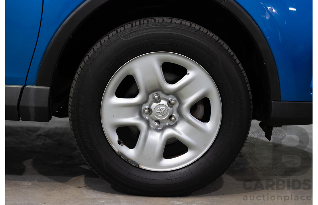 04/2016 Toyota RAV4 GX (FWD) ZSA42R MY16 4d Wagon Electric Storm Blue Metallic 2.0L