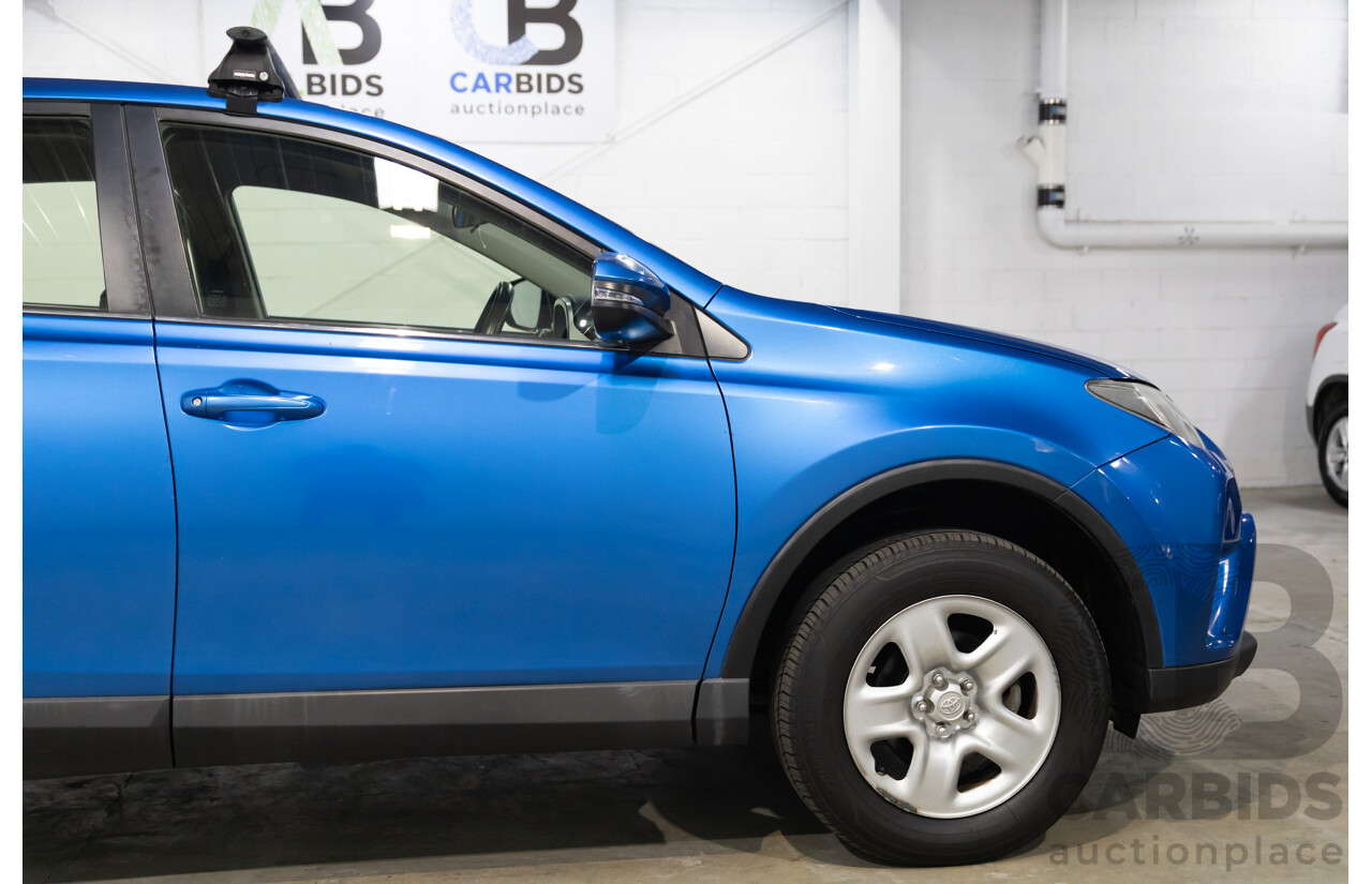 04/2016 Toyota RAV4 GX (FWD) ZSA42R MY16 4d Wagon Electric Storm Blue Metallic 2.0L