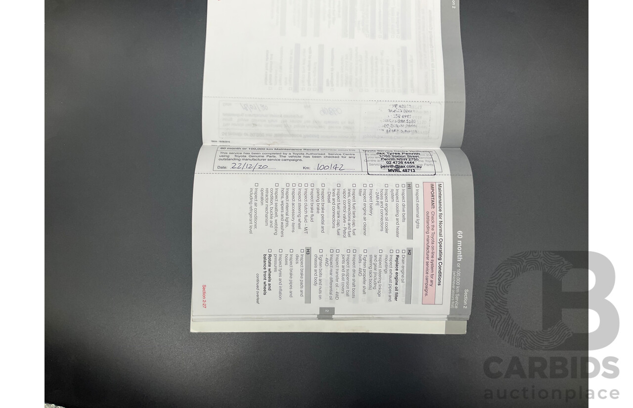 04/2016 Toyota RAV4 GX (FWD) ZSA42R MY16 4d Wagon Electric Storm Blue Metallic 2.0L