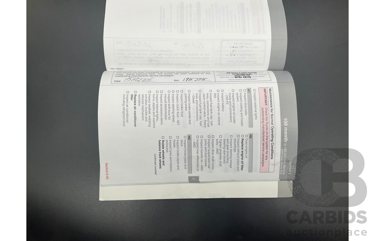 04/2016 Toyota RAV4 GX (FWD) ZSA42R MY16 4d Wagon Electric Storm Blue Metallic 2.0L