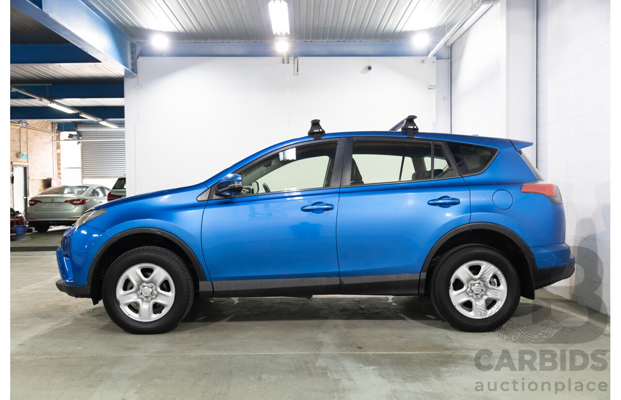 04/2016 Toyota RAV4 GX (FWD) ZSA42R MY16 4d Wagon Electric Storm Blue Metallic 2.0L