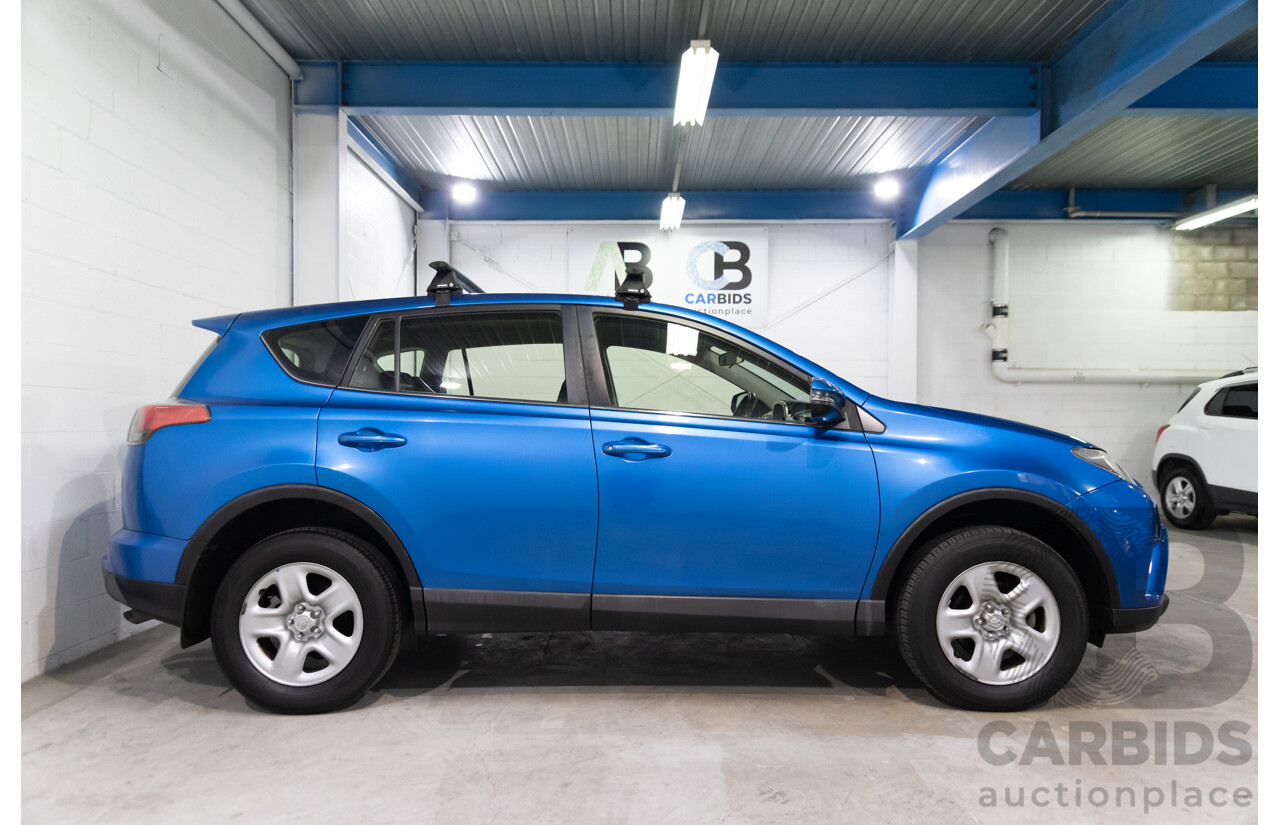 04/2016 Toyota RAV4 GX (FWD) ZSA42R MY16 4d Wagon Electric Storm Blue Metallic 2.0L