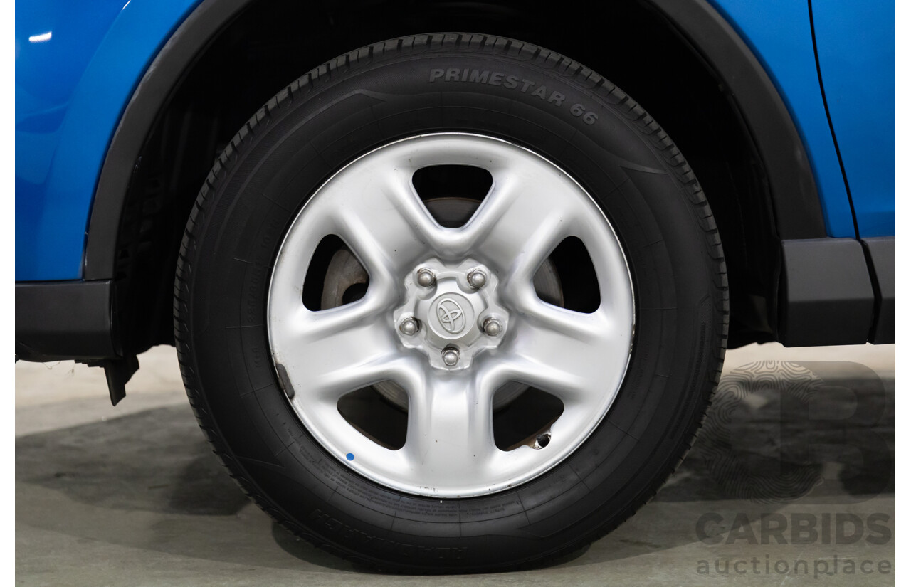 04/2016 Toyota RAV4 GX (FWD) ZSA42R MY16 4d Wagon Electric Storm Blue Metallic 2.0L