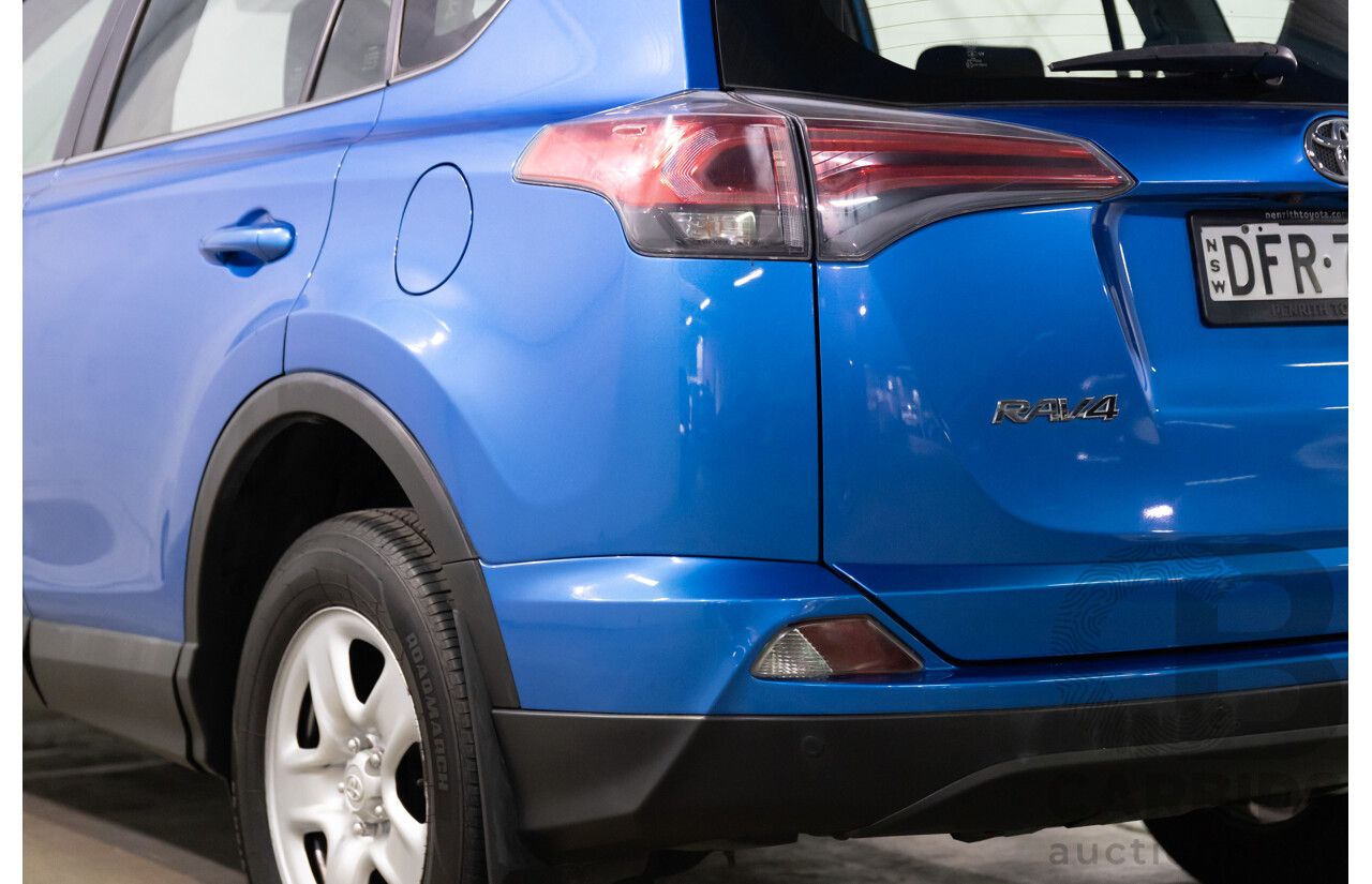 04/2016 Toyota RAV4 GX (FWD) ZSA42R MY16 4d Wagon Electric Storm Blue Metallic 2.0L