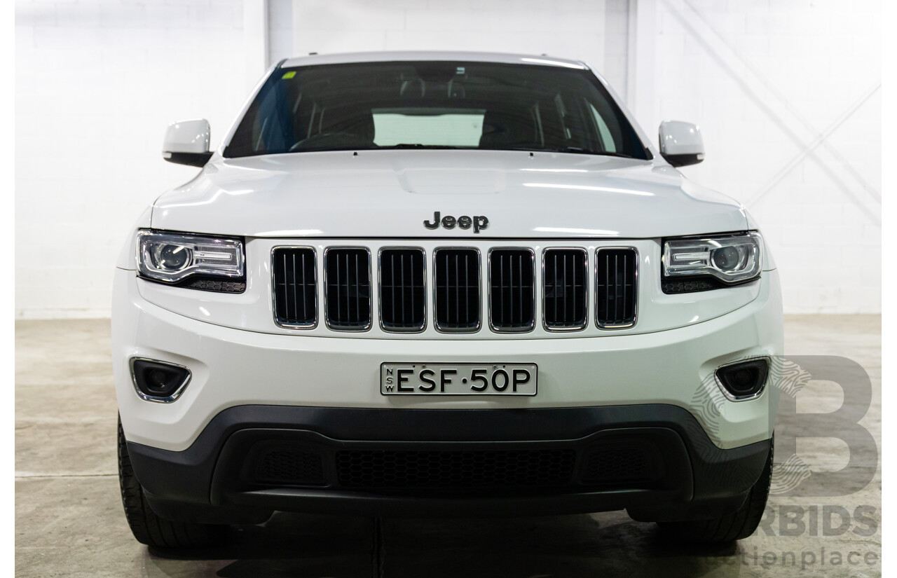 11/2014 Jeep Grand Cherokee Laredo (4x4) WK MY15 4d Wagon Bright White V6 3.6L