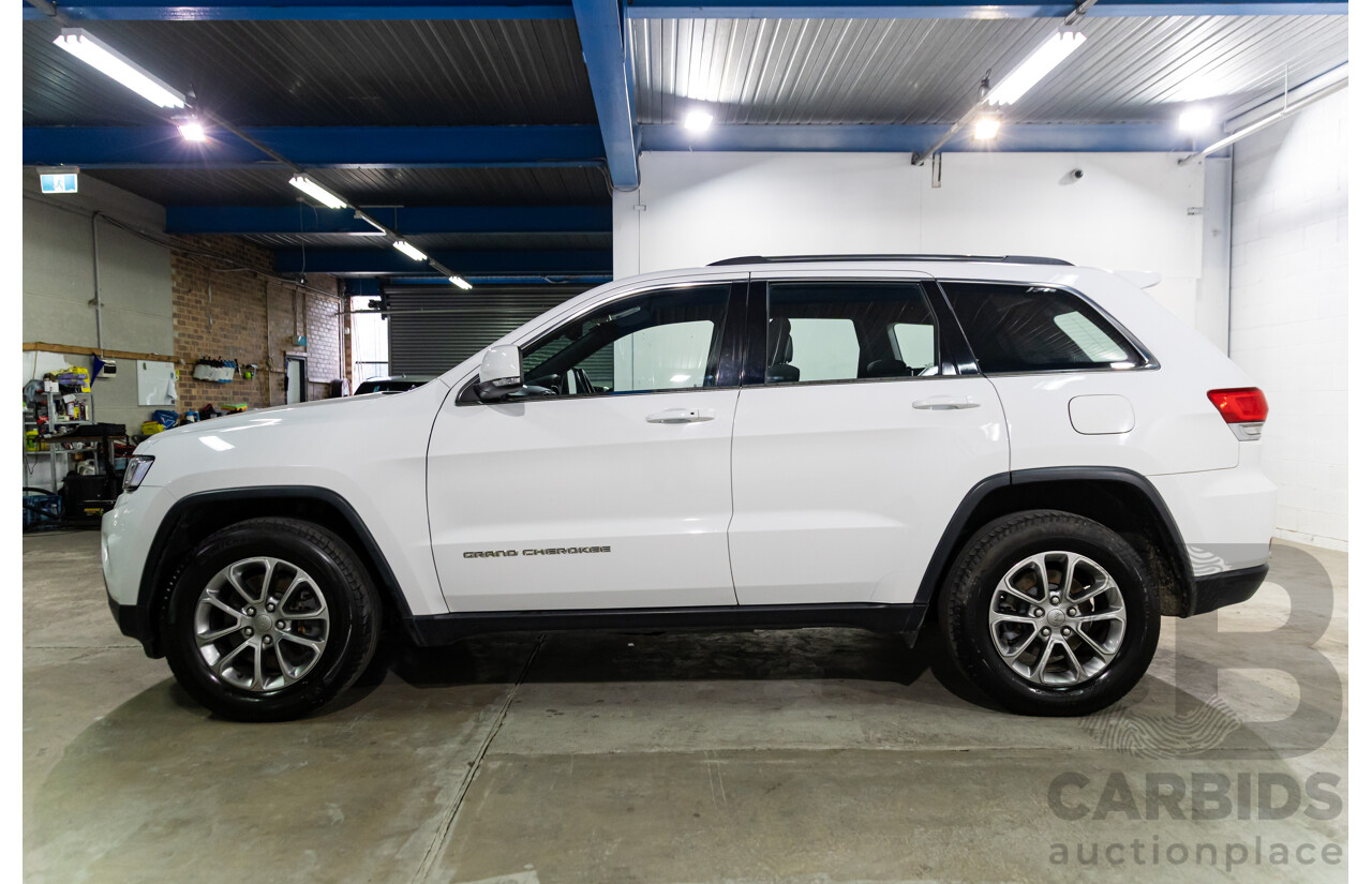 11/2014 Jeep Grand Cherokee Laredo (4x4) WK MY15 4d Wagon Bright White V6 3.6L