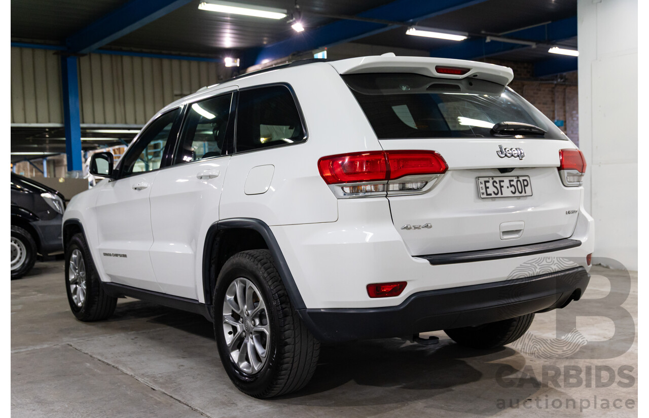 11/2014 Jeep Grand Cherokee Laredo (4x4) WK MY15 4d Wagon Bright White V6 3.6L
