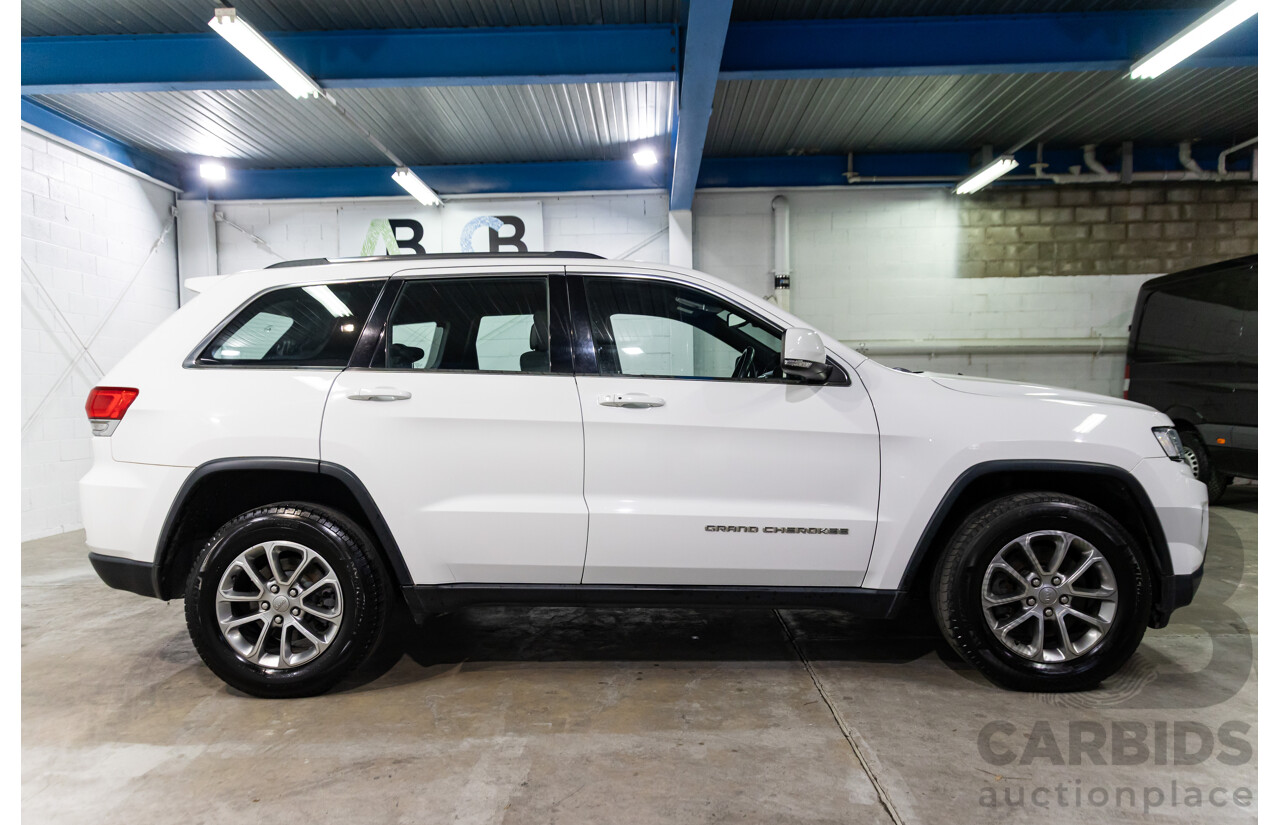 11/2014 Jeep Grand Cherokee Laredo (4x4) WK MY15 4d Wagon Bright White V6 3.6L