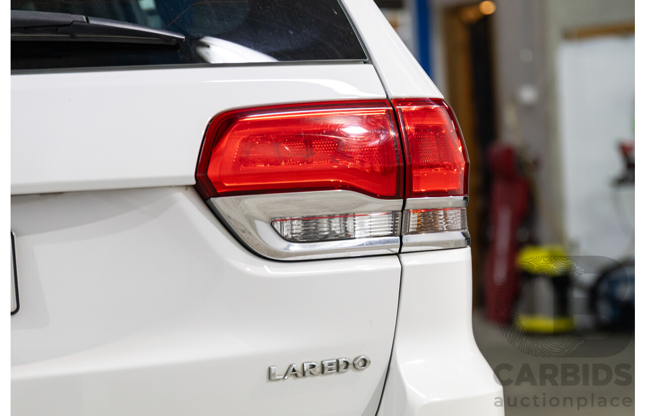 11/2014 Jeep Grand Cherokee Laredo (4x4) WK MY15 4d Wagon Bright White V6 3.6L