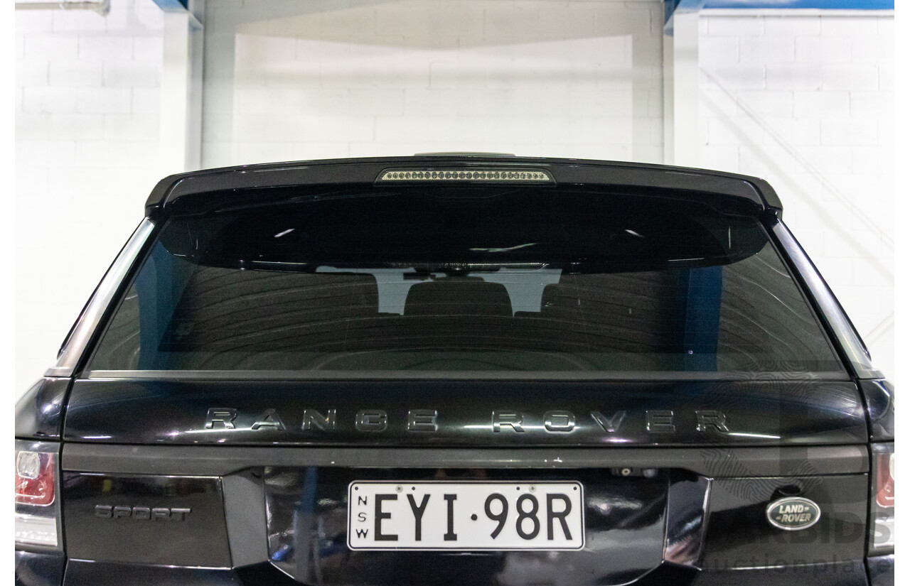 11/2015 Land Rover Range Rover Sport 3.0 TDV6 SE LW MY16 4d Wagon Santorini Black Turbo Diesel V6 3.0L - 7 Seater