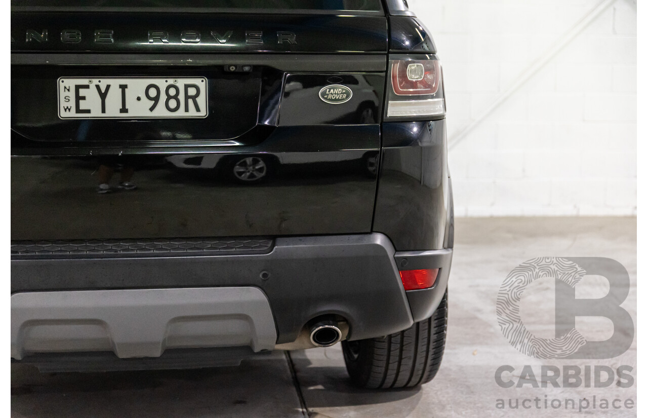 11/2015 Land Rover Range Rover Sport 3.0 TDV6 SE LW MY16 4d Wagon Santorini Black Turbo Diesel V6 3.0L - 7 Seater