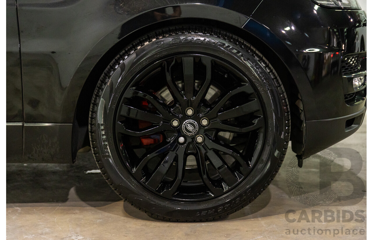 11/2015 Land Rover Range Rover Sport 3.0 TDV6 SE LW MY16 4d Wagon Santorini Black Turbo Diesel V6 3.0L - 7 Seater