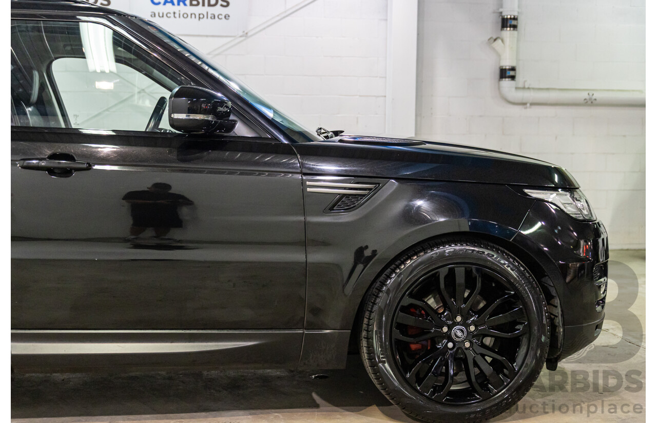11/2015 Land Rover Range Rover Sport 3.0 TDV6 SE LW MY16 4d Wagon Santorini Black Turbo Diesel V6 3.0L - 7 Seater