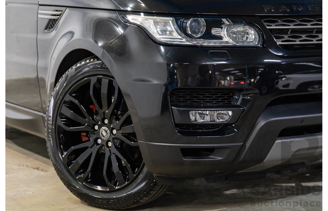 11/2015 Land Rover Range Rover Sport 3.0 TDV6 SE LW MY16 4d Wagon Santorini Black Turbo Diesel V6 3.0L - 7 Seater