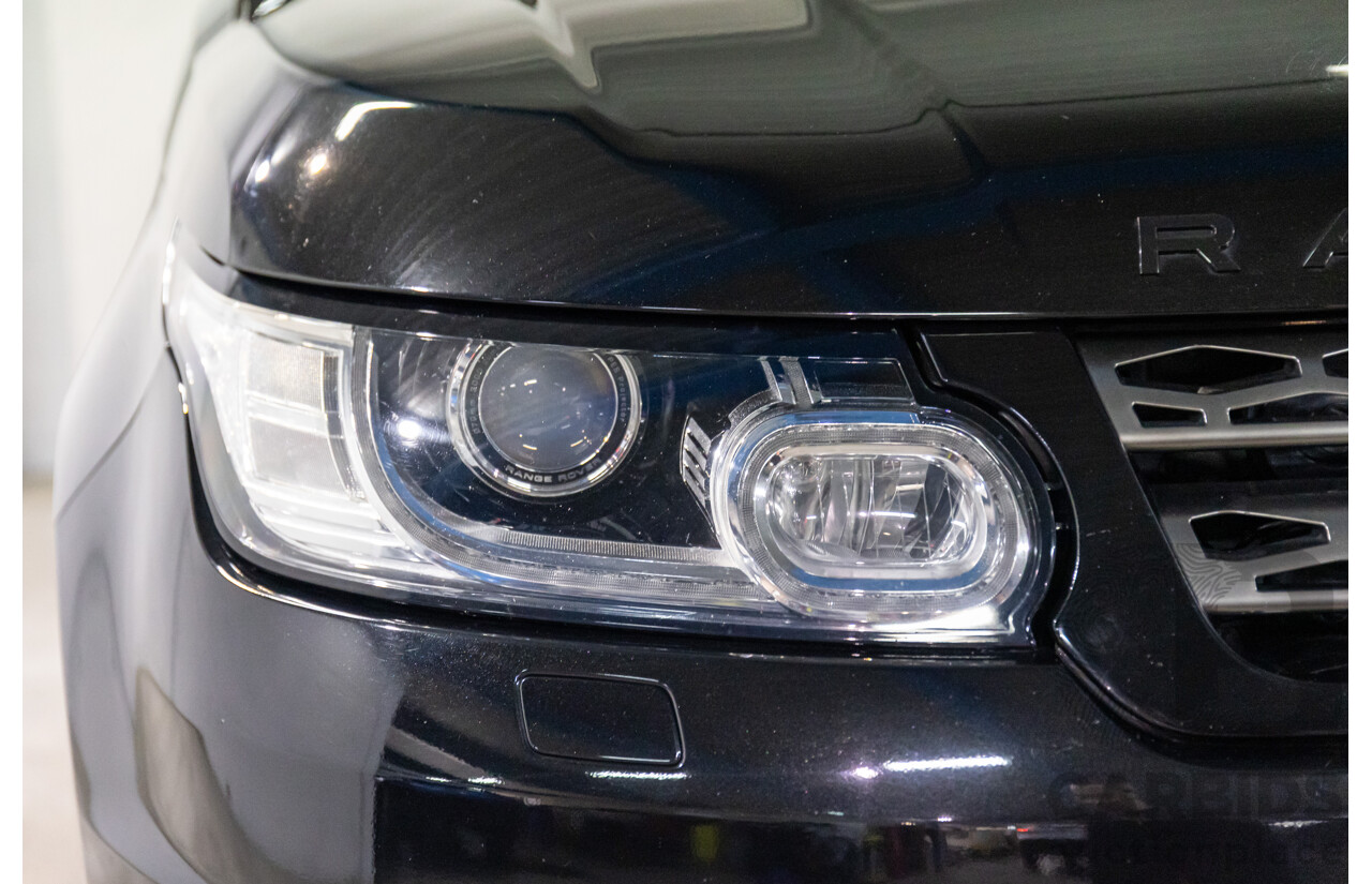 11/2015 Land Rover Range Rover Sport 3.0 TDV6 SE LW MY16 4d Wagon Santorini Black Turbo Diesel V6 3.0L - 7 Seater