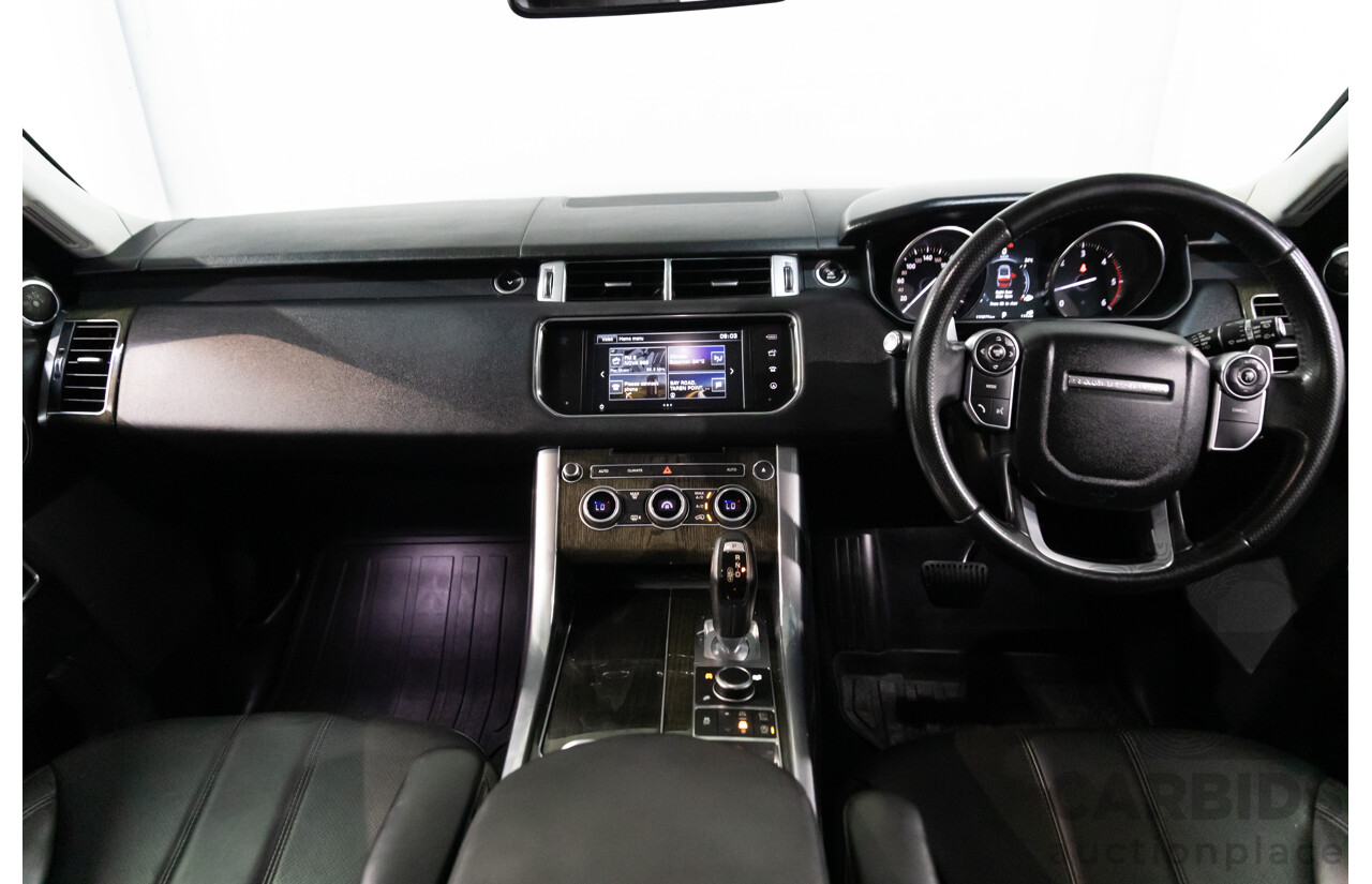 11/2015 Land Rover Range Rover Sport 3.0 TDV6 SE LW MY16 4d Wagon Santorini Black Turbo Diesel V6 3.0L - 7 Seater