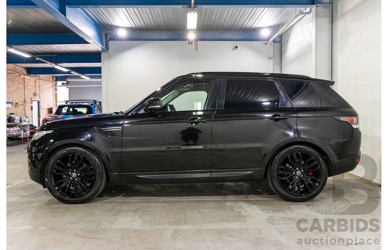 11/2015 Land Rover Range Rover Sport 3.0 TDV6 SE LW MY16 4d Wagon Santorini Black Turbo Diesel V6 3.0L - 7 Seater