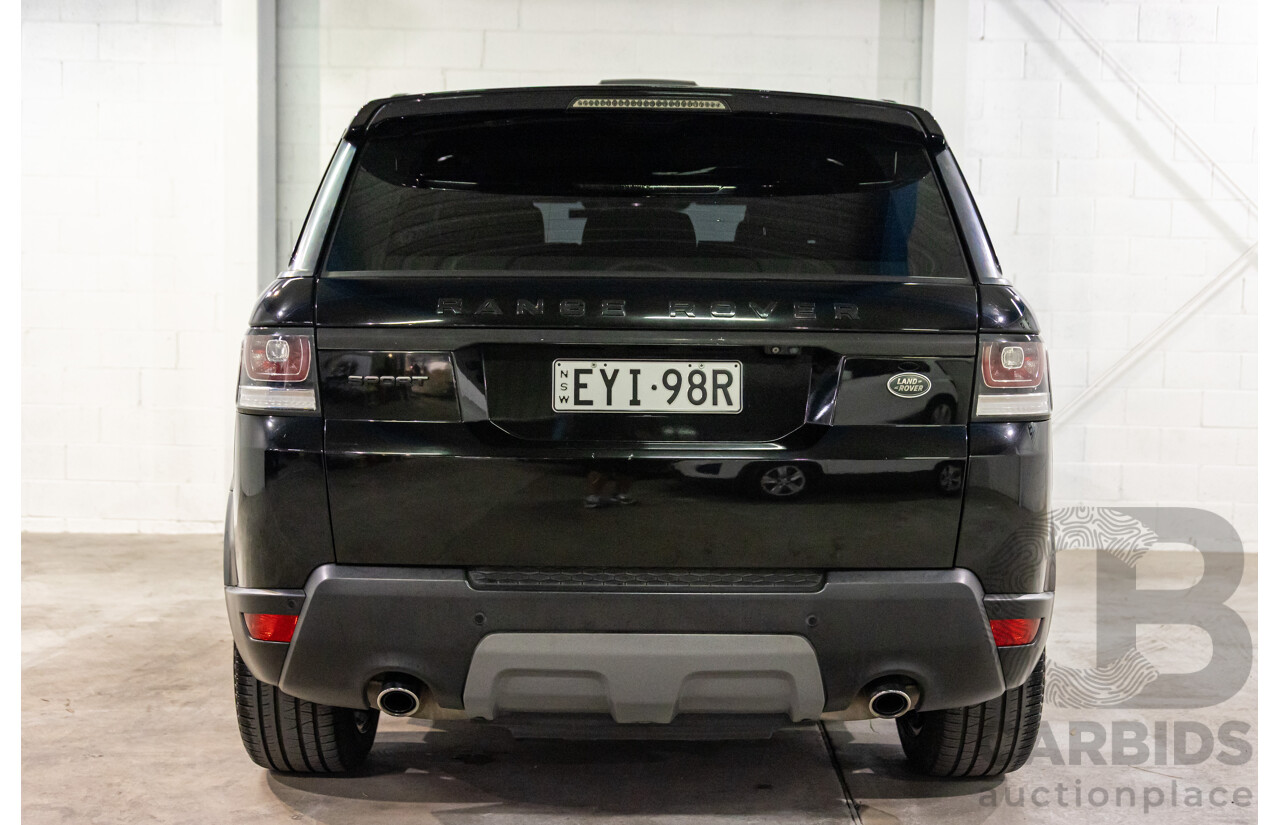 11/2015 Land Rover Range Rover Sport 3.0 TDV6 SE LW MY16 4d Wagon Santorini Black Turbo Diesel V6 3.0L - 7 Seater
