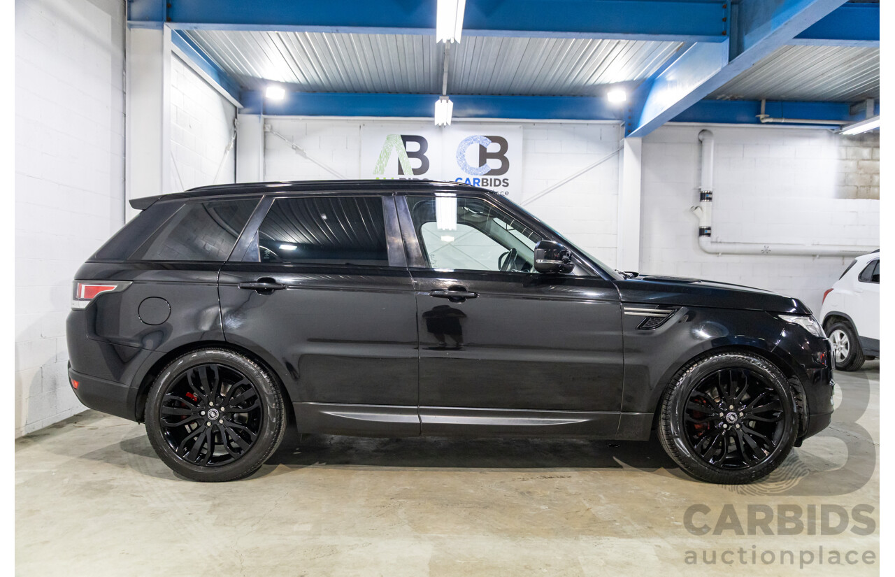11/2015 Land Rover Range Rover Sport 3.0 TDV6 SE LW MY16 4d Wagon Santorini Black Turbo Diesel V6 3.0L - 7 Seater