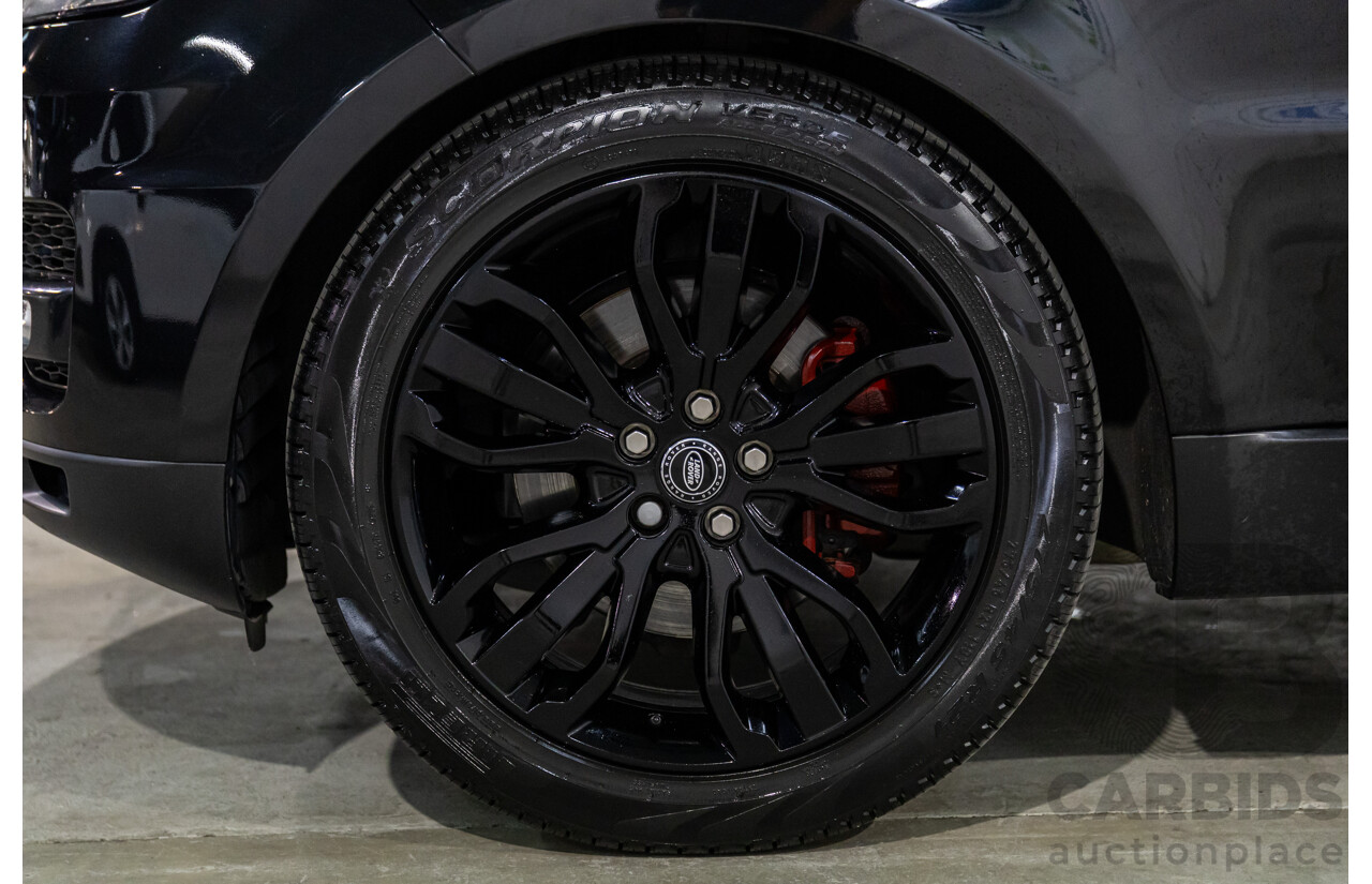 11/2015 Land Rover Range Rover Sport 3.0 TDV6 SE LW MY16 4d Wagon Santorini Black Turbo Diesel V6 3.0L - 7 Seater