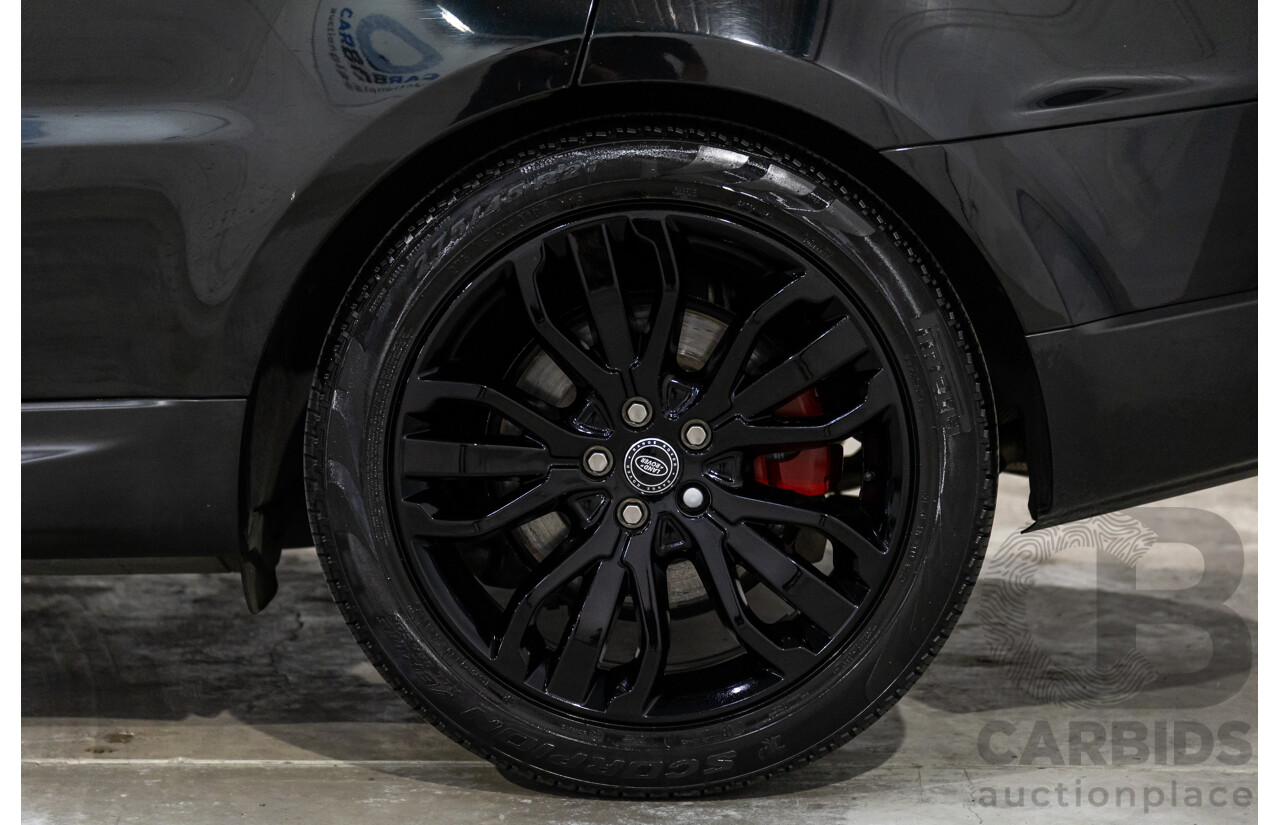 11/2015 Land Rover Range Rover Sport 3.0 TDV6 SE LW MY16 4d Wagon Santorini Black Turbo Diesel V6 3.0L - 7 Seater