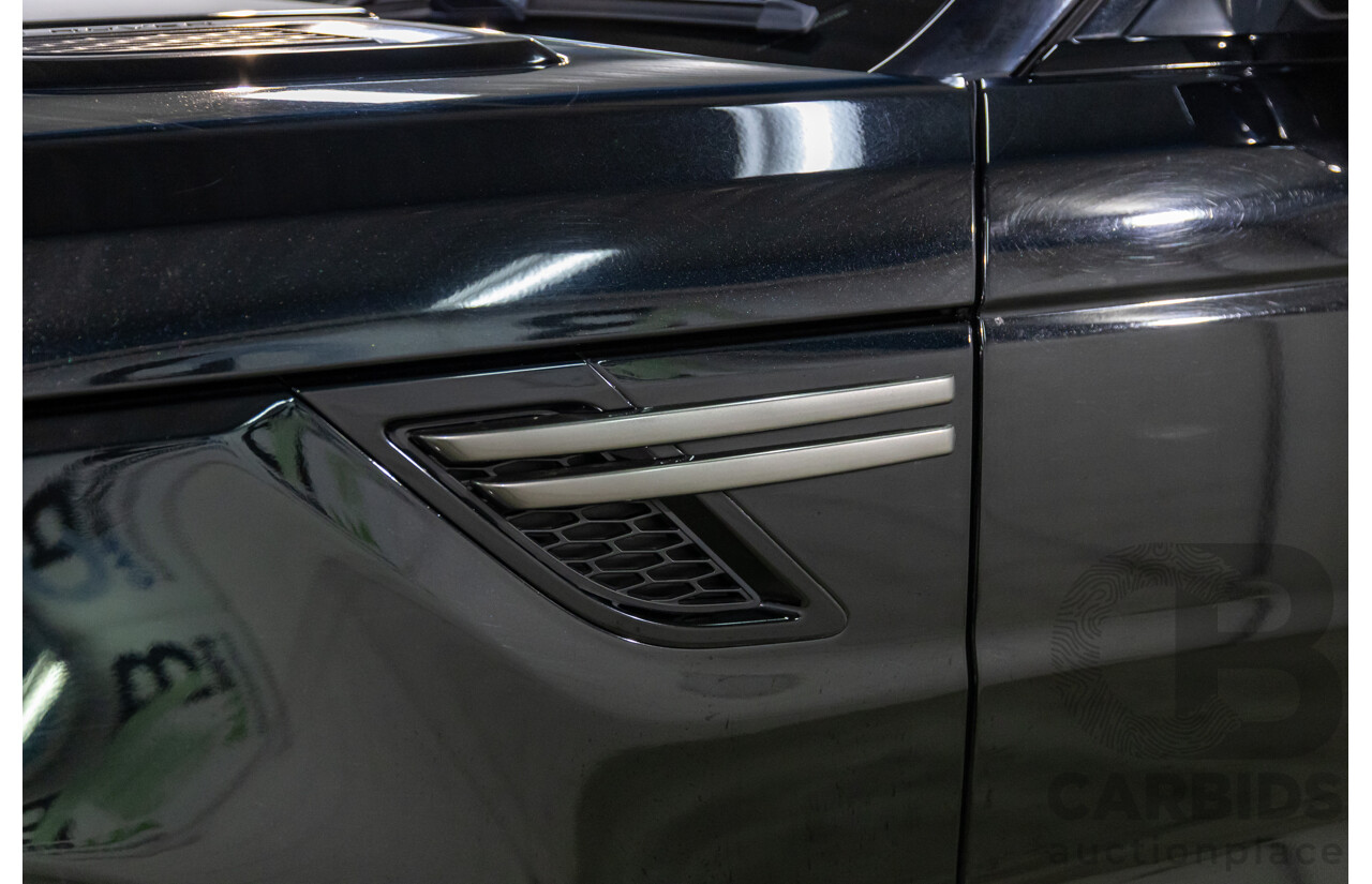 11/2015 Land Rover Range Rover Sport 3.0 TDV6 SE LW MY16 4d Wagon Santorini Black Turbo Diesel V6 3.0L - 7 Seater