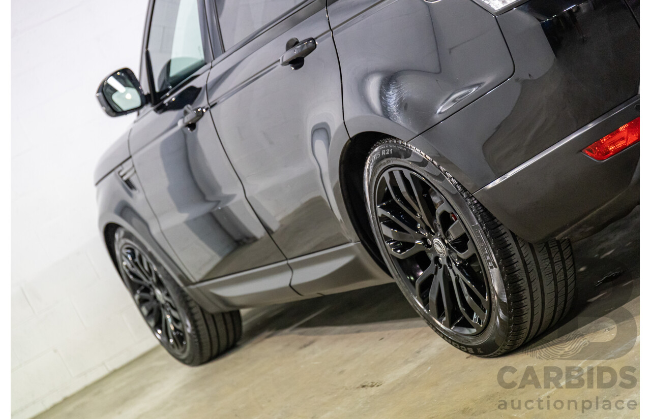 11/2015 Land Rover Range Rover Sport 3.0 TDV6 SE LW MY16 4d Wagon Santorini Black Turbo Diesel V6 3.0L - 7 Seater