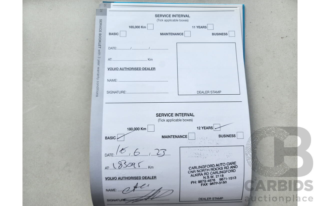 6/2012 Volvo Xc60 D5 Teknik DZ MY12 4d Wagon Gold 2.4L