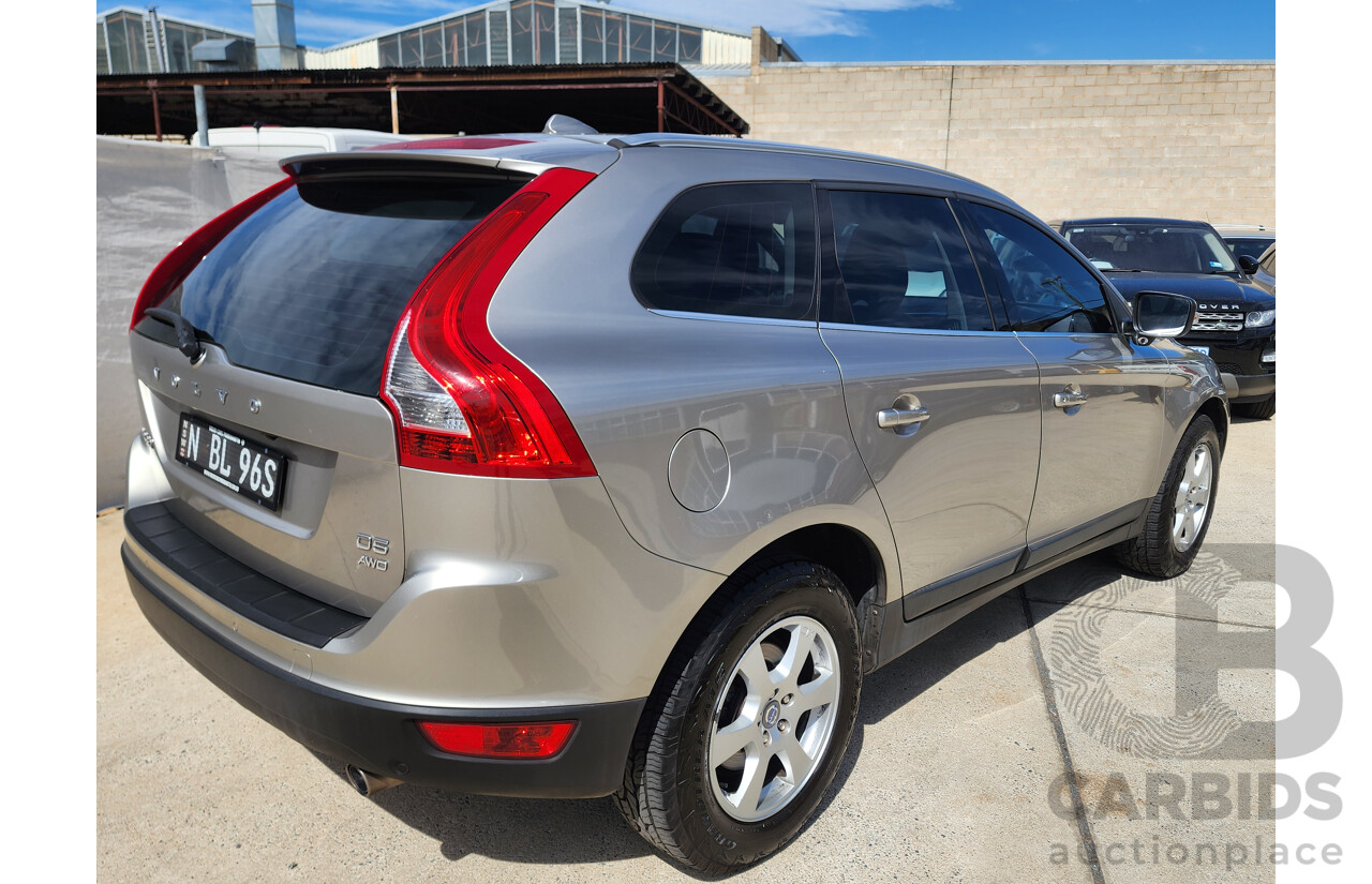6/2012 Volvo Xc60 D5 Teknik DZ MY12 4d Wagon Gold 2.4L