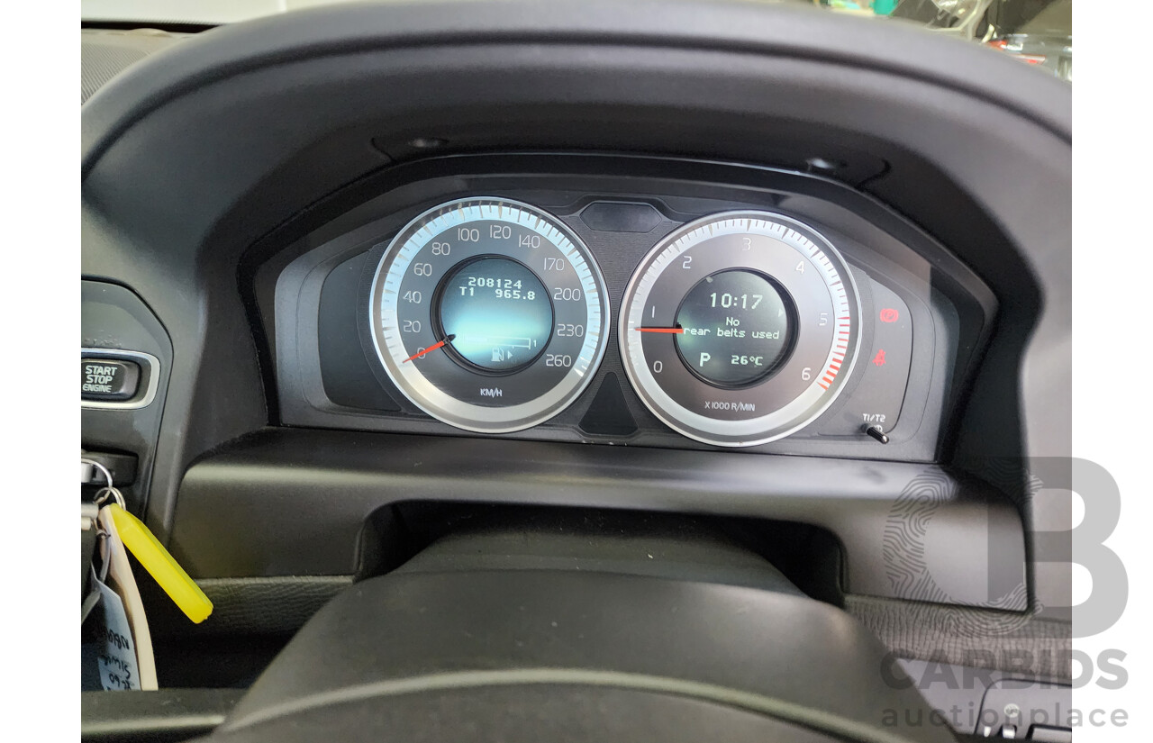 6/2012 Volvo Xc60 D5 Teknik DZ MY12 4d Wagon Gold 2.4L