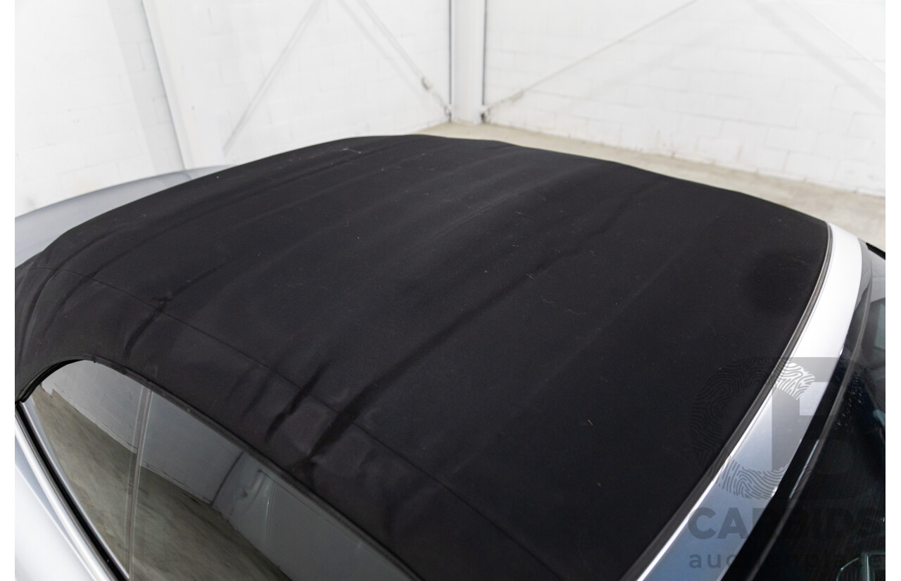 5/2011 Audi A5 3.0 TDI S-Line Quattro 8T MY11 2d Cabriolet Quartz Grey Metallic Turbo Diesel 3.0L