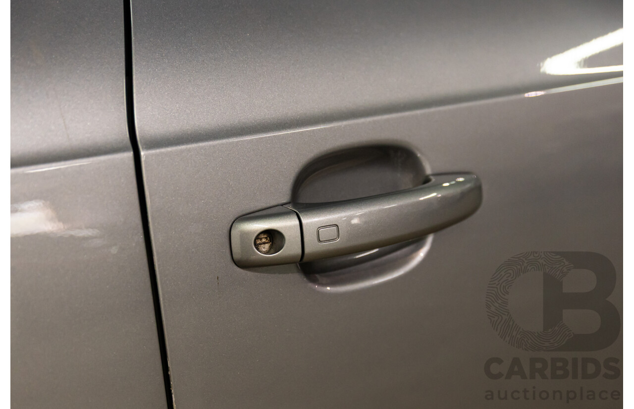 5/2011 Audi A5 3.0 TDI S-Line Quattro 8T MY11 2d Cabriolet Quartz Grey Metallic Turbo Diesel 3.0L