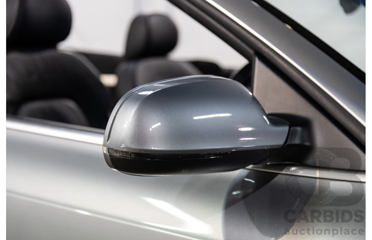 5/2011 Audi A5 3.0 TDI S-Line Quattro 8T MY11 2d Cabriolet Quartz Grey Metallic Turbo Diesel 3.0L