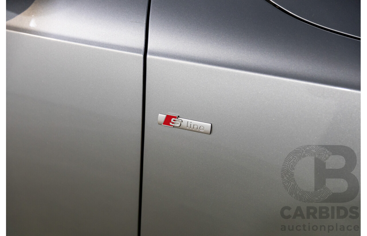 5/2011 Audi A5 3.0 TDI S-Line Quattro 8T MY11 2d Cabriolet Quartz Grey Metallic Turbo Diesel 3.0L