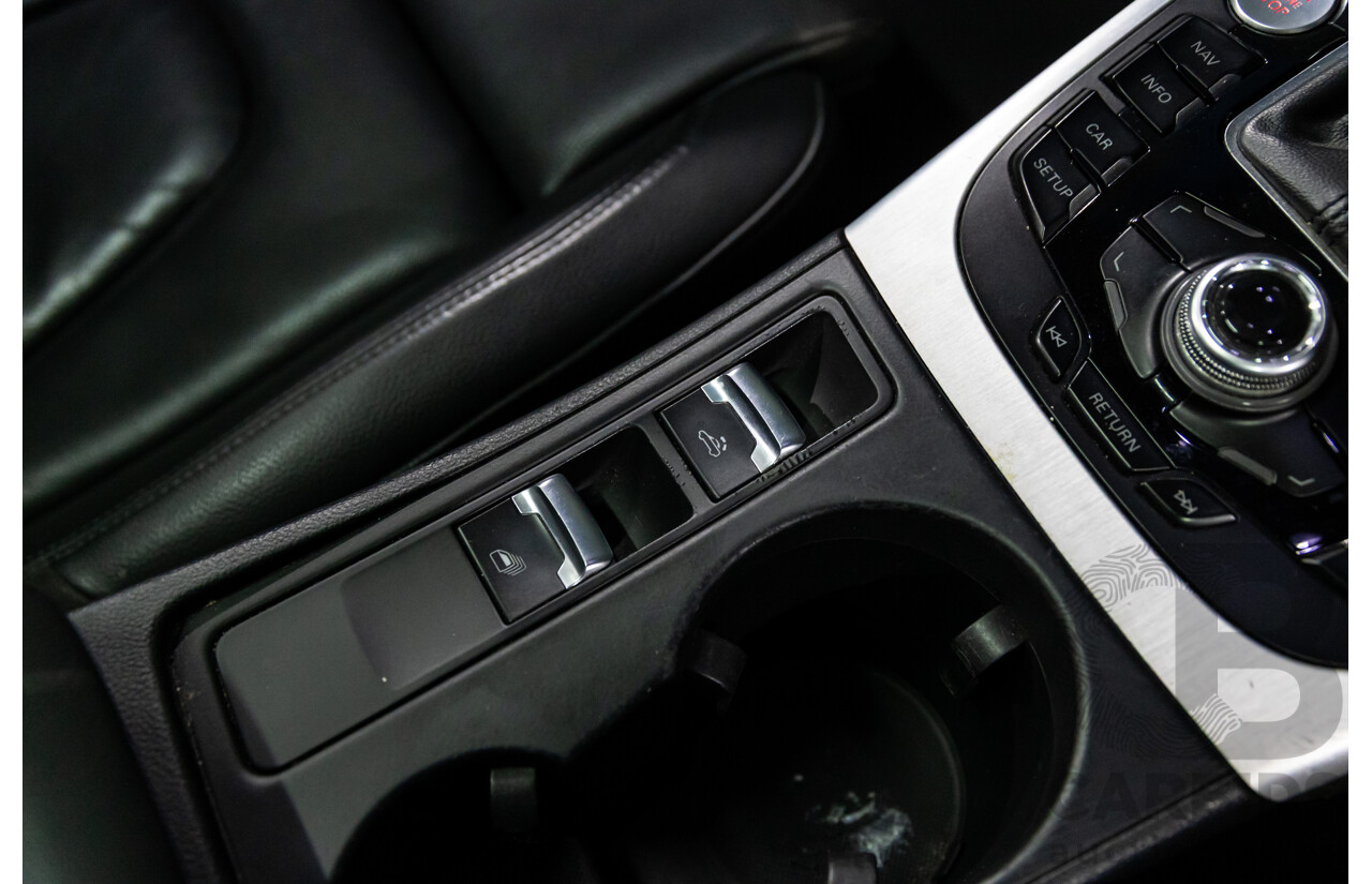 5/2011 Audi A5 3.0 TDI S-Line Quattro 8T MY11 2d Cabriolet Quartz Grey Metallic Turbo Diesel 3.0L