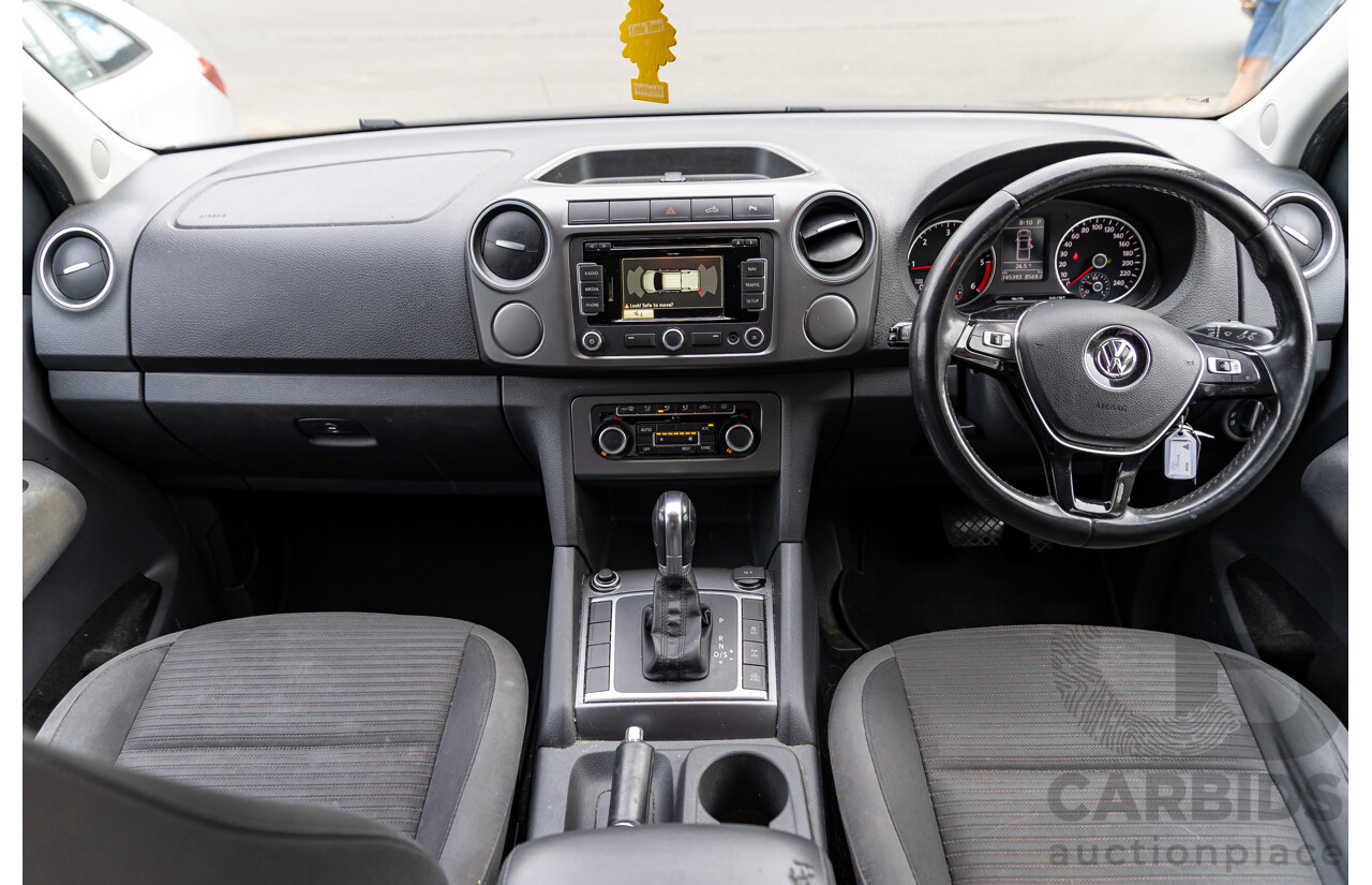 10/2016 Volkswagen Amarok TDI420 Highline (4x4) 2H MY16 Dual Cab Utility Natural Grey Metallic Turbo Diesel 2.0L