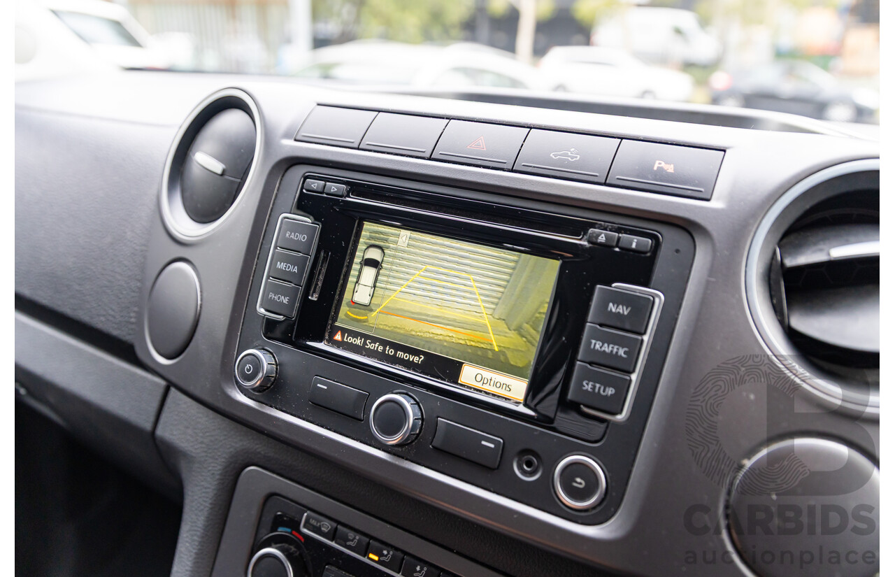 10/2016 Volkswagen Amarok TDI420 Highline (4x4) 2H MY16 Dual Cab Utility Natural Grey Metallic Turbo Diesel 2.0L