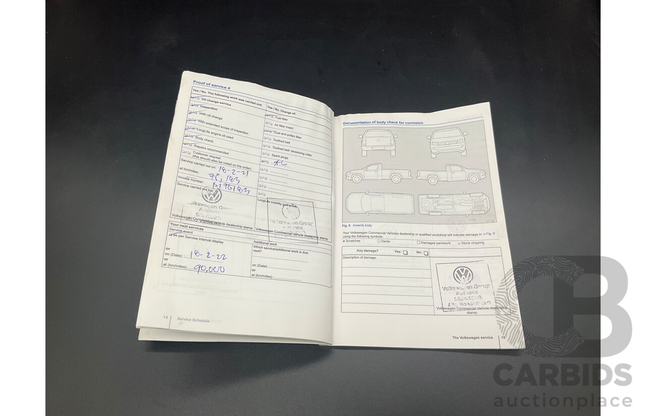 10/2016 Volkswagen Amarok TDI420 Highline (4x4) 2H MY16 Dual Cab Utility Natural Grey Metallic Turbo Diesel 2.0L