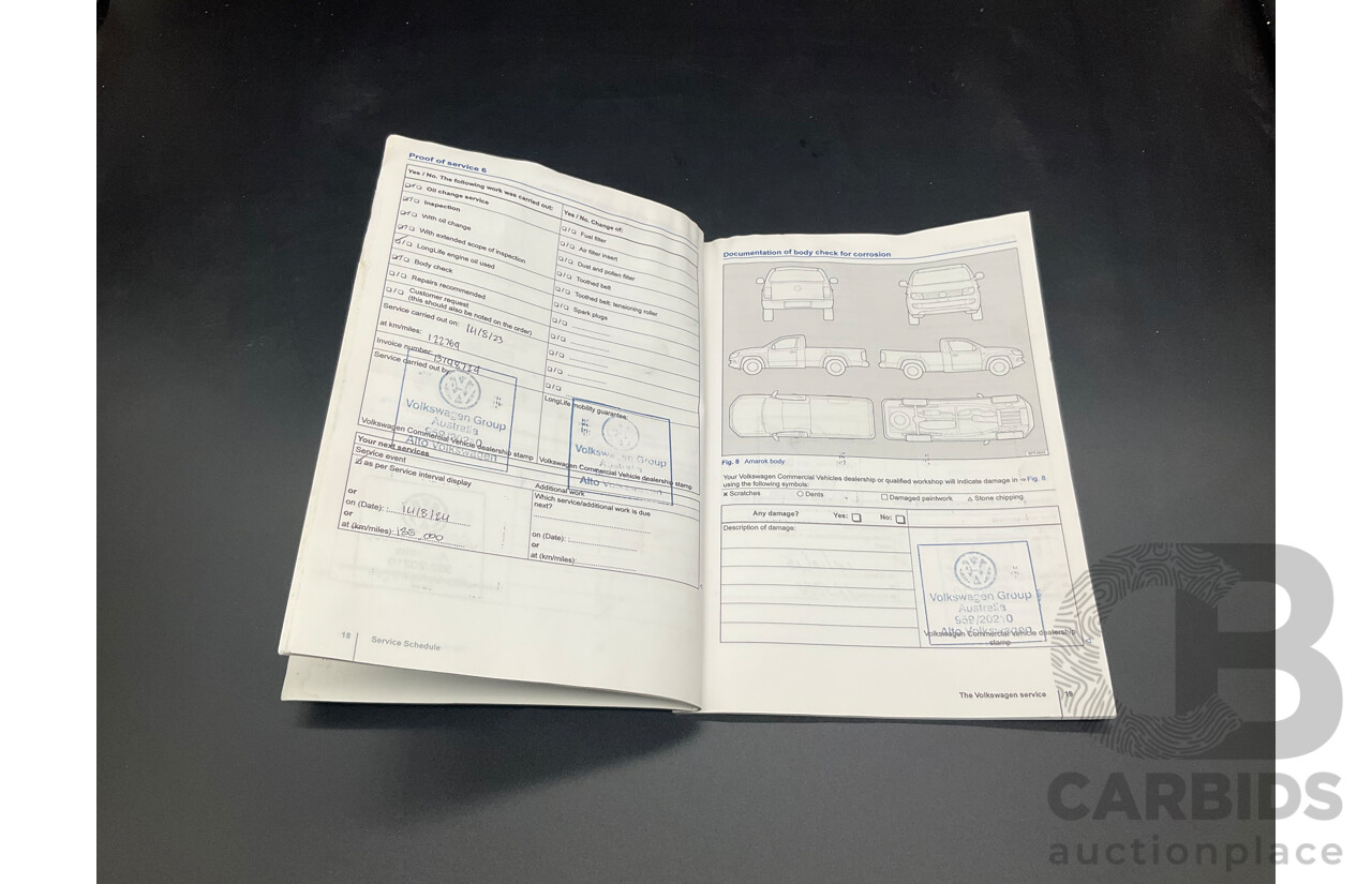 10/2016 Volkswagen Amarok TDI420 Highline (4x4) 2H MY16 Dual Cab Utility Natural Grey Metallic Turbo Diesel 2.0L
