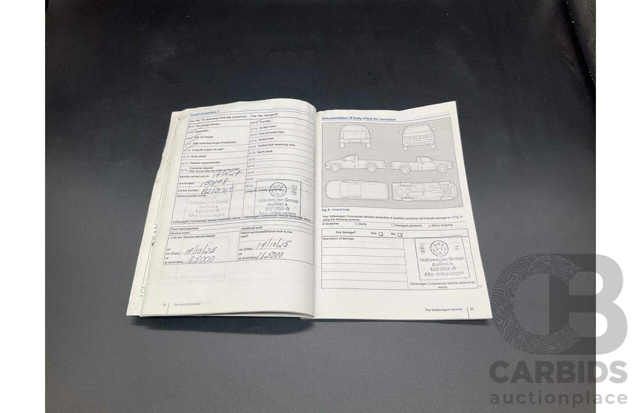 10/2016 Volkswagen Amarok TDI420 Highline (4x4) 2H MY16 Dual Cab Utility Natural Grey Metallic Turbo Diesel 2.0L
