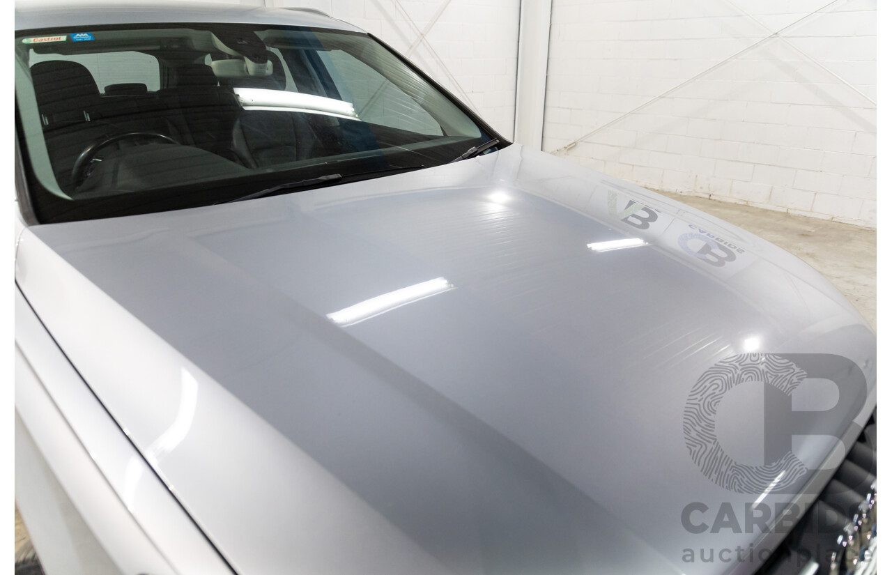 07/2016 Audi Q7 3.0 TDI Quattro (160kW AWD) 4M MY17 4D Wagon Floret Silver Metallic Turbo Diesel V6 3.0L